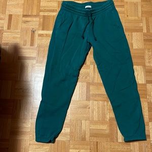 Aritzia cozy fleece boyfriend sweatpants